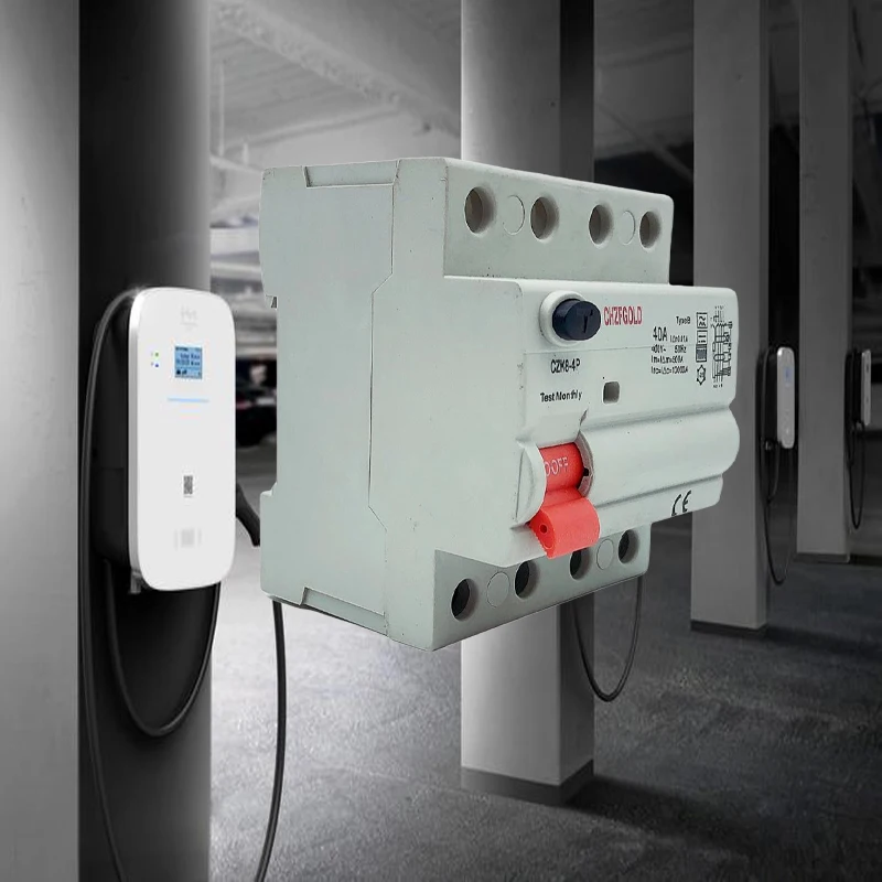 

Customize Printing 2p 4p 4 Pole 40a 100a Type A Type B Type S Rccb Residual Current Circuit Breaker for Home From