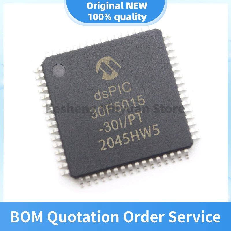 DsPIC30F5015-30I/PT MCU LQFP64 brand new original genuine chip microcontroller