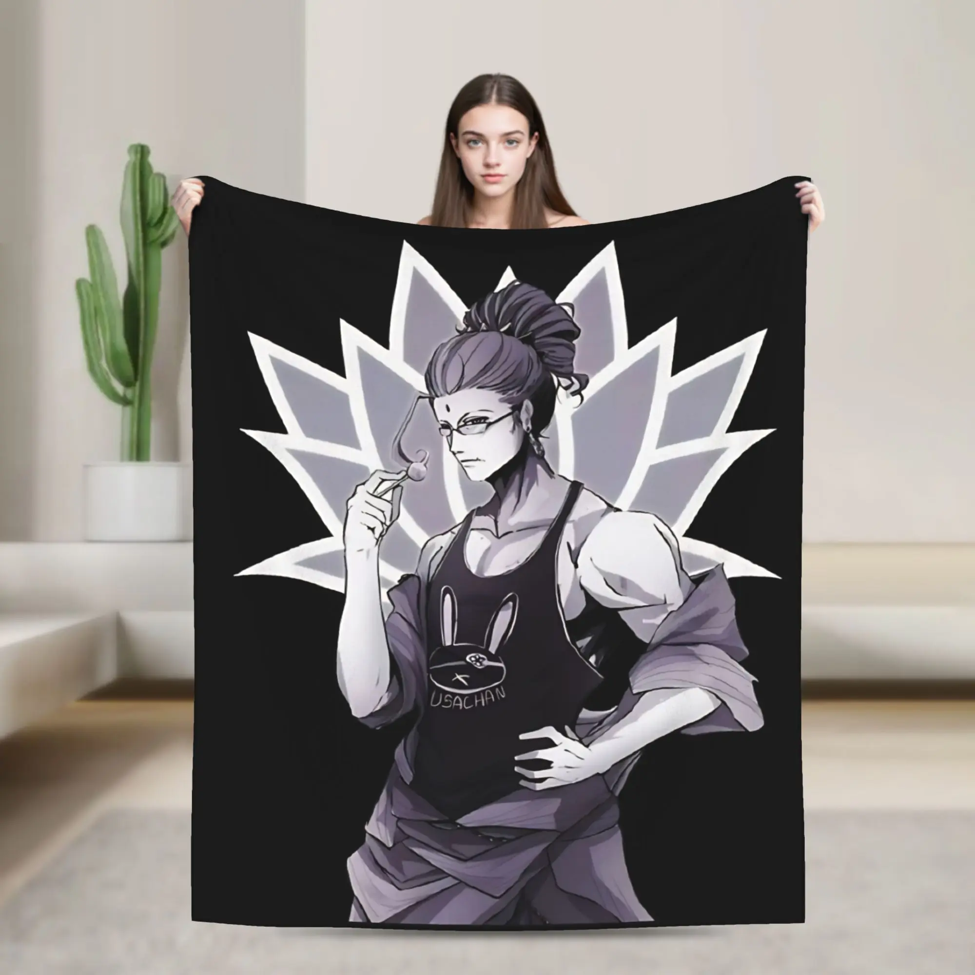 

Buddha Record of Ragnarok Manga Knitted Blanket Flannel Throw Blanket Summer Air Conditioning Decoration Soft Warm Bedsprea,
