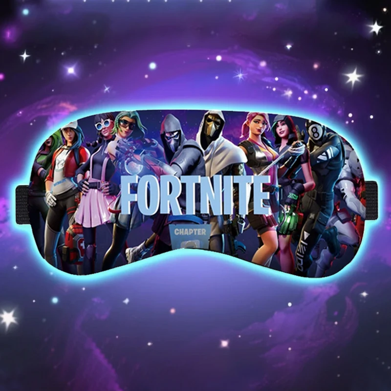 سلسلة Fortnite أقنعة العين لعبة ساخنة النوم الغمامة لطيف قيلولة الظل الراحة إيباتش السفر النوم العين الفرقة الكرتون هدايا عيد الميلاد