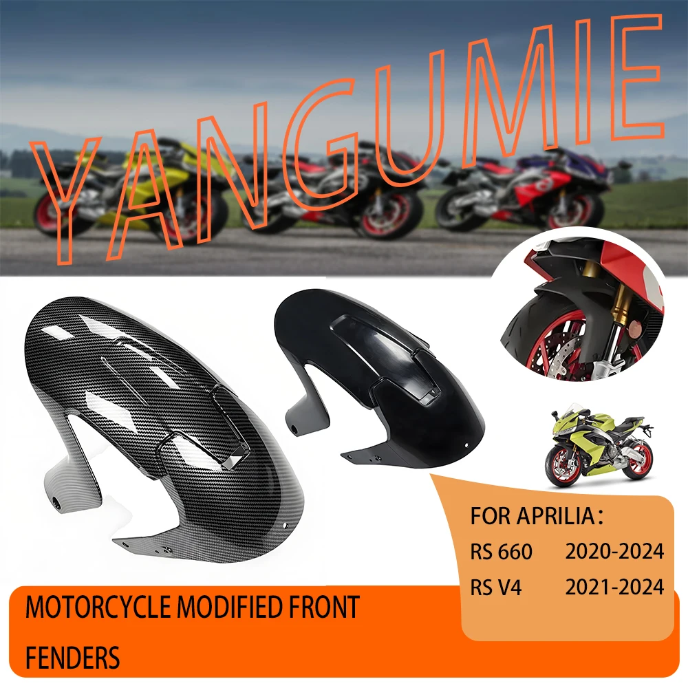

For Aprilia RS 660 RS660 2020 2021 2022 2023 2024 Motorcycle Fender Front Mudguard Splash Guard Protector Cover Accessories