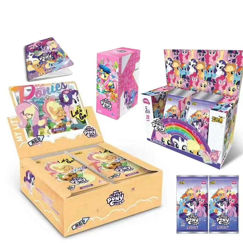 New  Genuine My Little Pony Card Cute Funny Party Friendship Eternal Card Huiyue Pack Rare SGR Princess Card