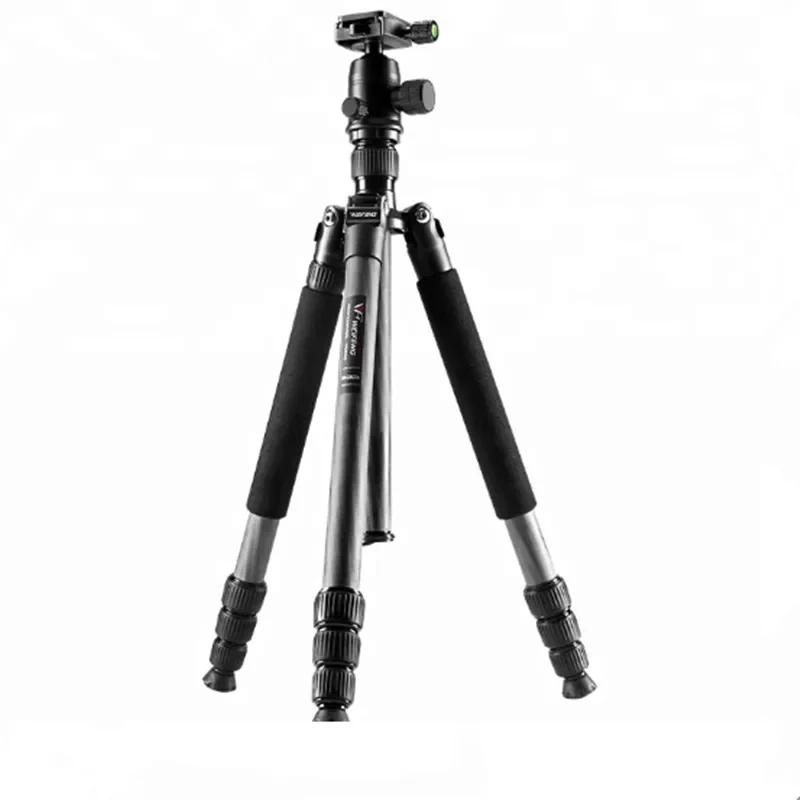 Professional Aluminum Tripod Monopod 60 Inch Compact Light Weight Travel Ball Head Tripod For Camera Phone Photography