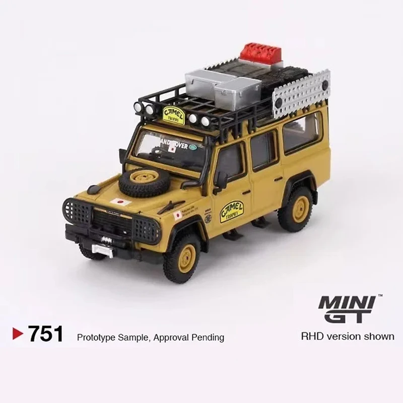 MINIGT 751 1:64 Defender 110 1989 Japan Diecast Diorama Model Collection Toys