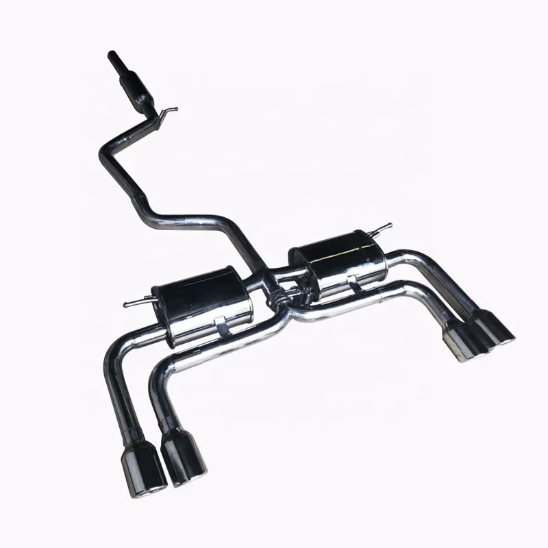 

Engine Tuning Parts Turbo Manifold Muffler Downpipe Tips Car Racing Exhaust for S4 B5 S6 C5 A4 B8 B7 B9 RS4 A3 A6 A5 TT