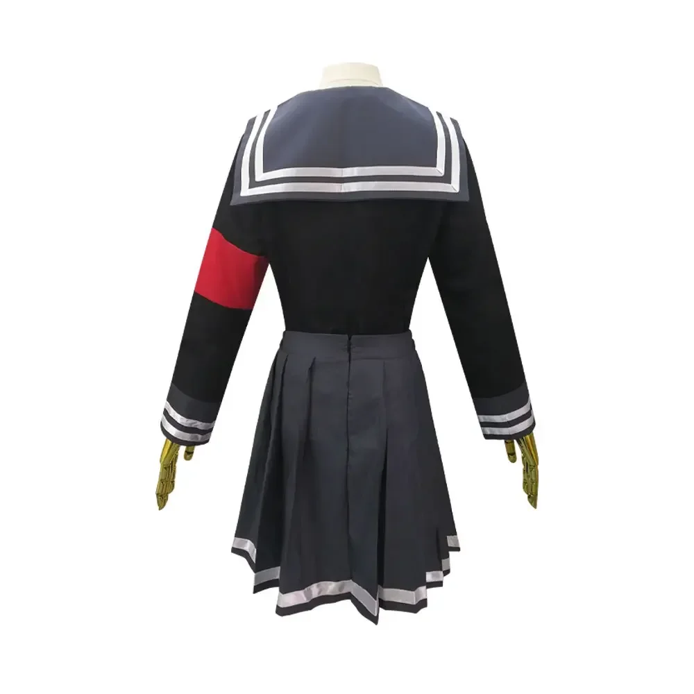 Danganronpa2 Peko Pekoyama Cosplay Anime Costume High School Killing Game Female Student Outfit with Character Accuracy