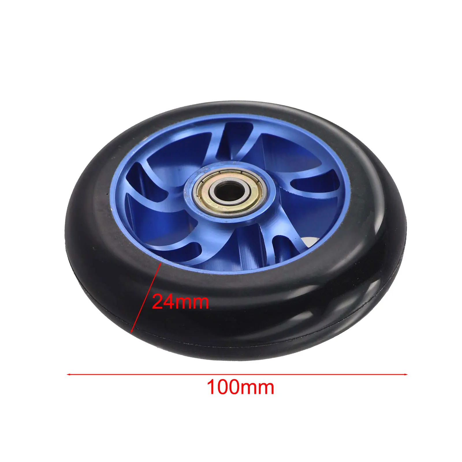 

Ступица из алюминиевого сплава Pro, колеса для скутера, спортивное оборудование на открытом воздухе, ступица колеса с ЧПУ, диаметр 100 мм, ступица с обработанным ЧПУ