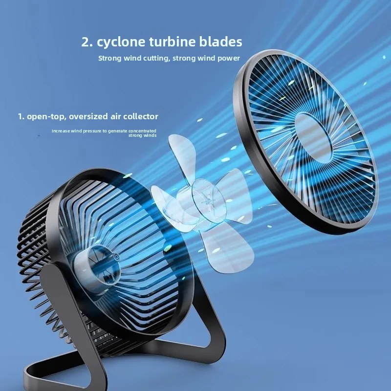 

Маленький настольный вентилятор для офиса Ультра тихий и долговечный настольный небольшой вставной вентилятор с высоким ветром