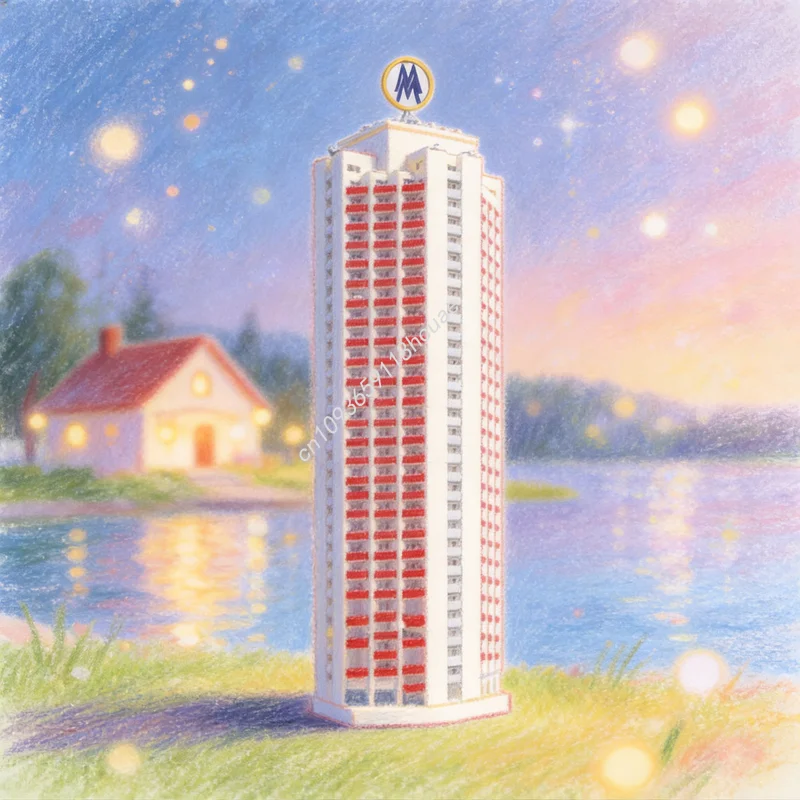 

1225pcs MOC Wintergartenhochhaus Leipzig Germany Architecture Model Building Blocks Toys Christmas Gifts Kids Education Birthday