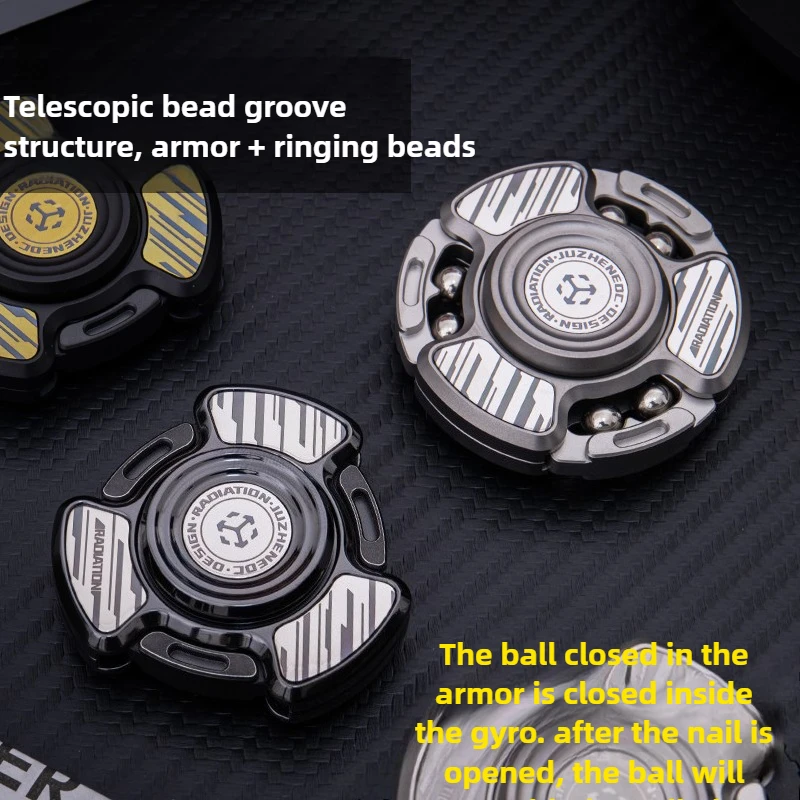 (先行販売) マトリックス EDC 放射線機械式金属内部装甲開口部デザイン指先ジャイロスコープ減圧おもちゃ