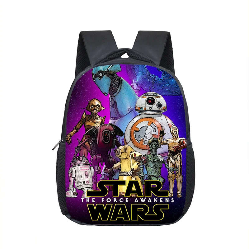 

12 Inch Star Wars School Bags for Kindergarten Children kids School Backpack for Girls Boys Backpacks Mochila