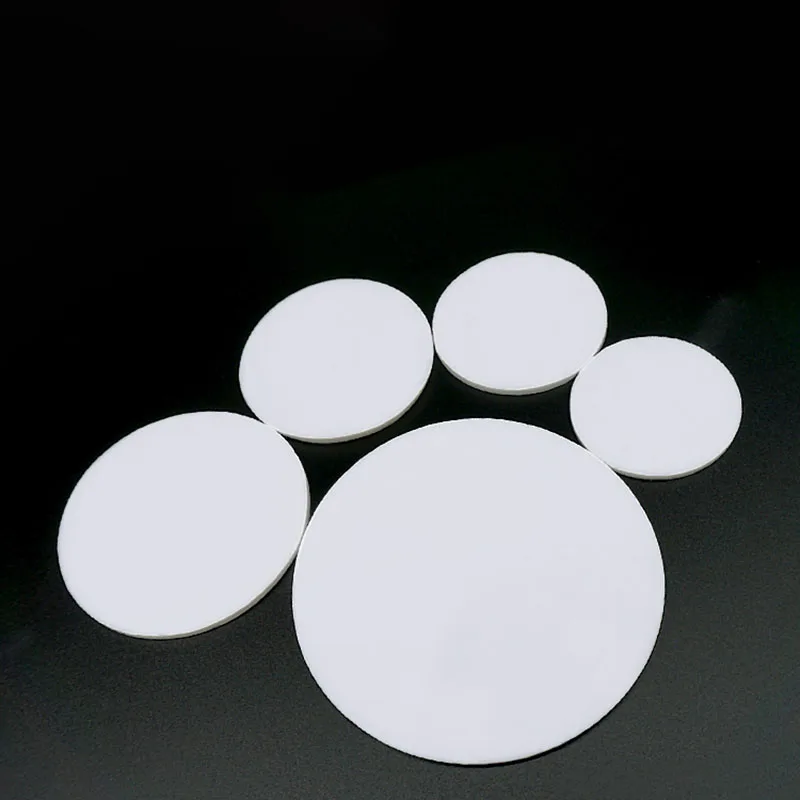 두꺼운 0.5/1/1, 10Pc. 단단한 PTFE 시트 원형 고온 도장 개스킷 패드, 직경 5mm, 2mm, 3mm, 4mm, 5mm, 6mm, 5mm, 8mm, 10mm, 12mm, 15mm, 18mm, 20mm, 25mm, 30/40 ~ 100mm 