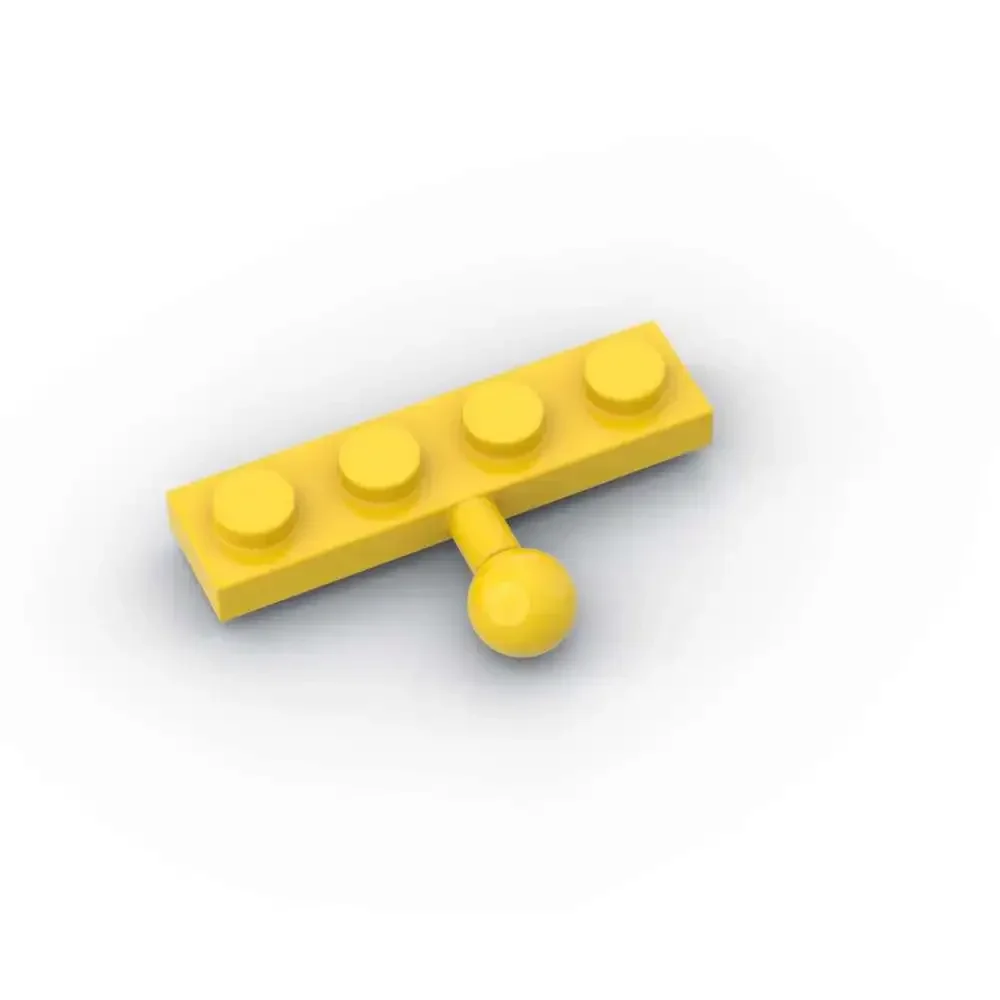 MOC 10 STKS Deel Bricks 3184 Gemodificeerde 1x4 Met Tow Ball Bouwstenen Kit Connector Plaat Huis deeltje Puzzel DIY Speelgoed Kid Gift