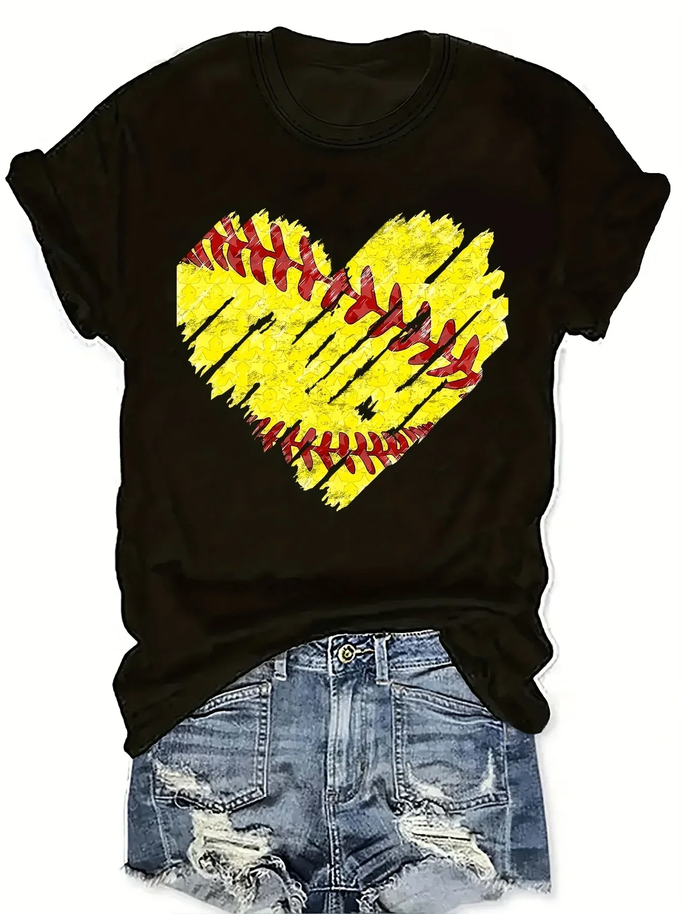 

Женская футболка больших размеров, одежда с короткими рукавами и графикой, свободный и повседневный, мягкий и удобный, дышащий, для занятий спортом на открытом воздухе