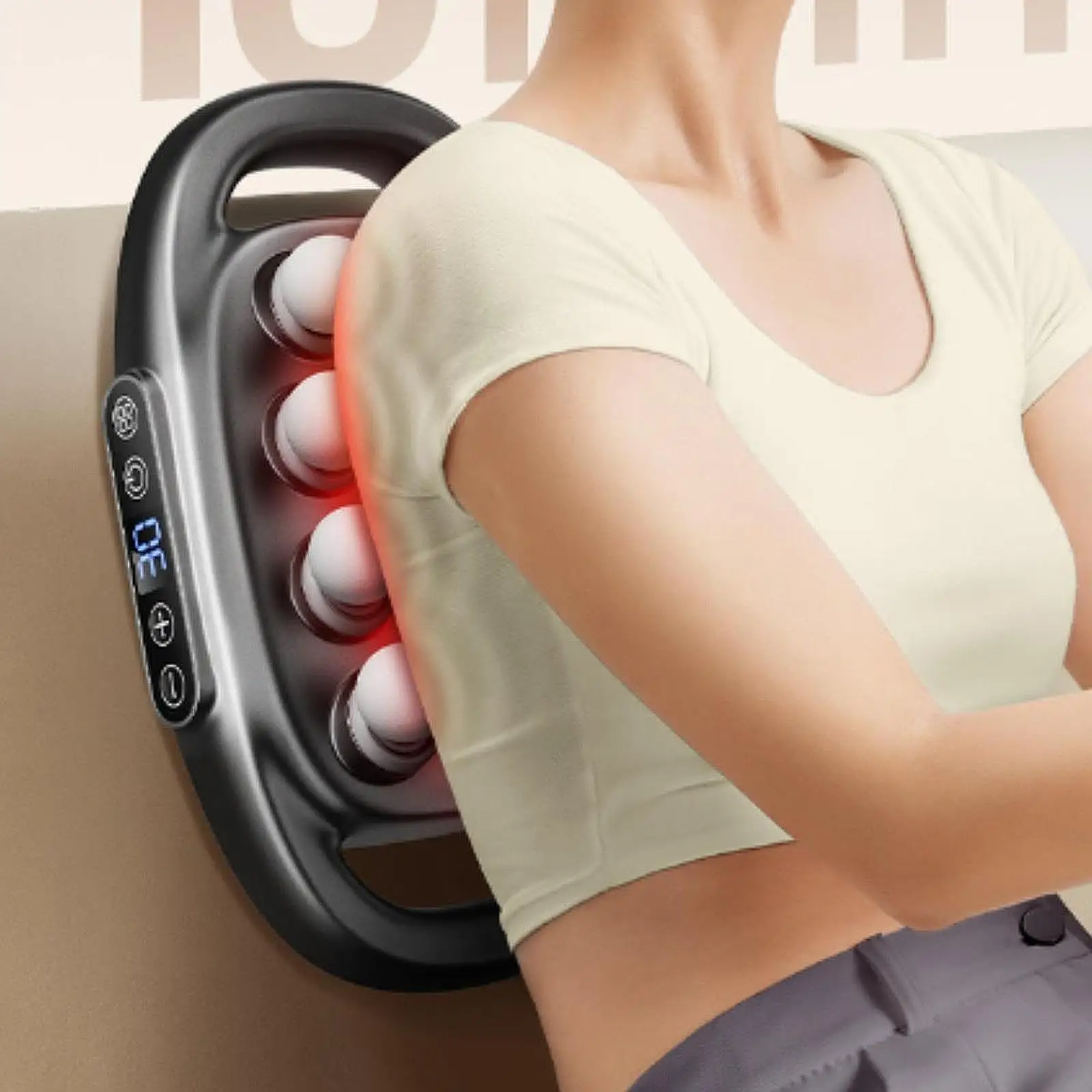 

Handheld Muscle Massage USB Percussion Massage Device for Shoulder Body