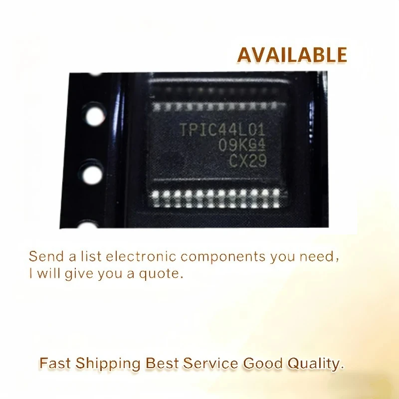 5PCS/Lot Brand  new  original TPIC44L01 IC44L01 TPI44L01 SOP-24 Automotive computer board ignition driver chip