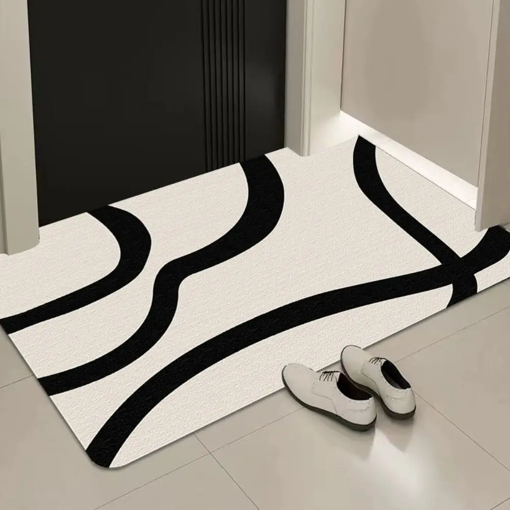 

Bathroom Foot Mat 40x60cm Bathroom Carpet Kawaii Microfiber Home Entrance Carpet Rectangle Modern Bath Mat Rug Bedroom