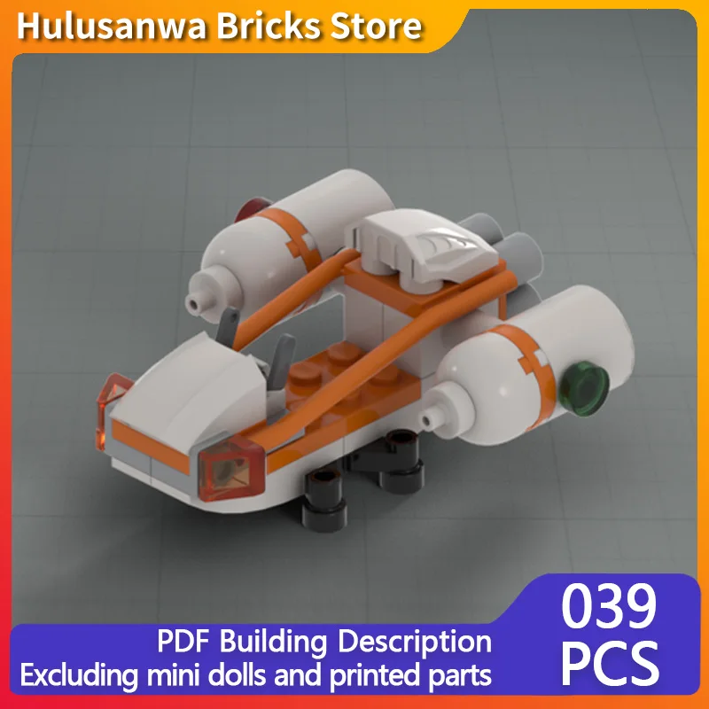 

Легкая модель моторизованного транспортного средства MOC, строительные кирпичи, военное оборудование, модульная технология, подарок, праздник, сборка, детский игрушечный костюм