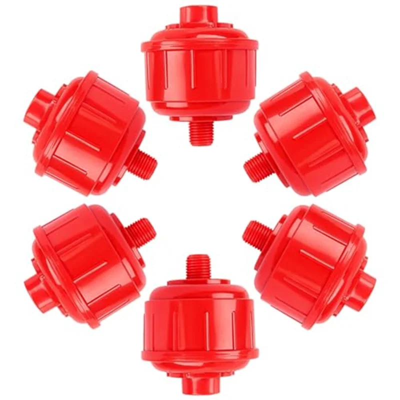 

CHCH 6PCS Moisture Trap Disposable Mini Air Water Filters-For Spray Gun, 1/4 Inch For Automotive Painting& Air Tool Applications