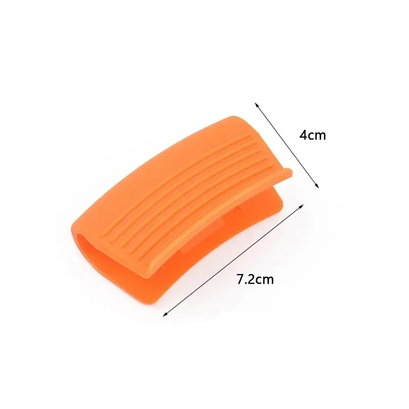 2pcs Silicone Anti-Scald Pot Handle Cover Non-Slip Pot Ear Clip Sleeves for Frying Cast Iron Skillet Pan Kitchen Tools  Gloves