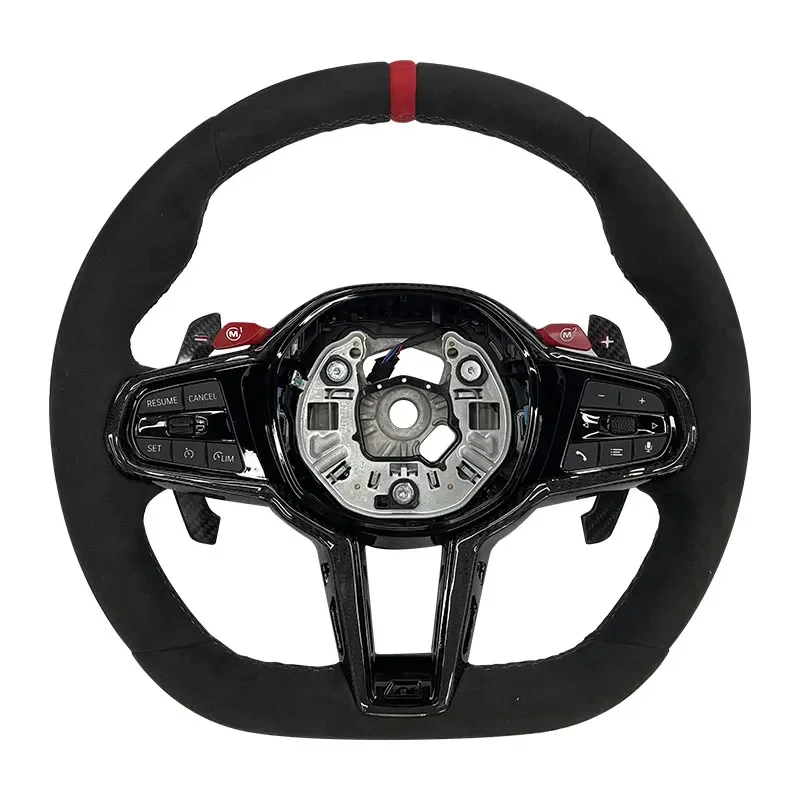 M Performance Steering Wheel For BMW G30 G31 G32 X3 G01 X4 G02 M2 G87 M3 G80 M4 G82 G42 G20 LCI M5 F90 G11