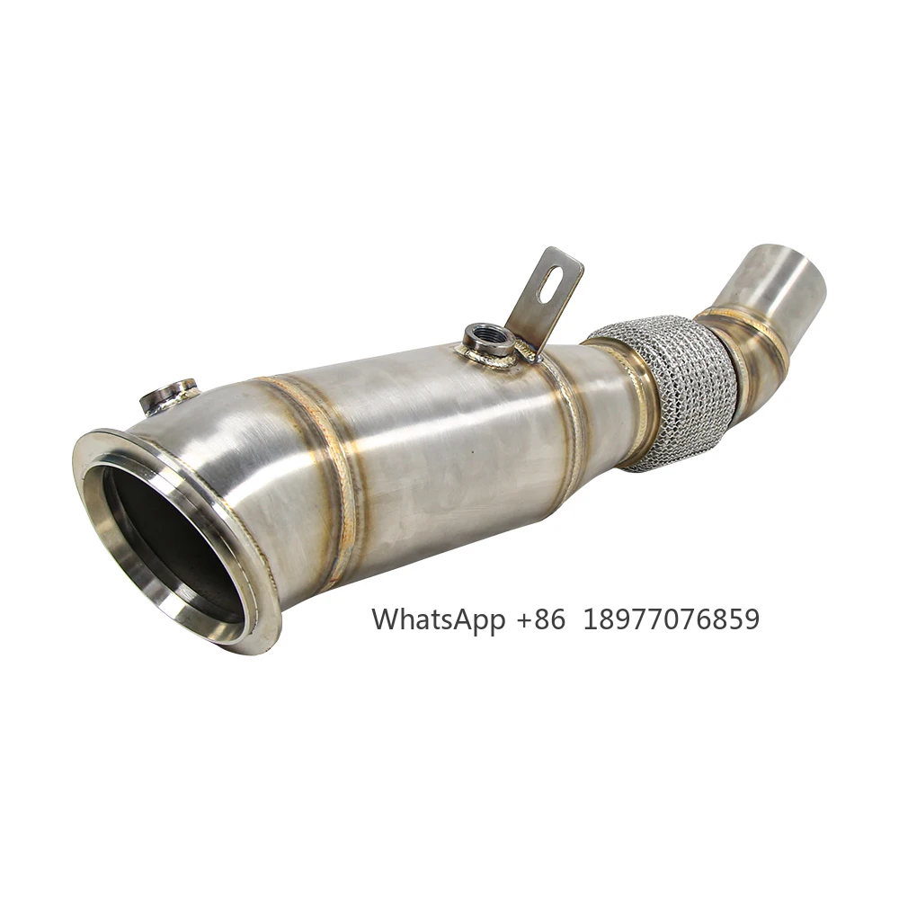 

KYOSTAR 4-дюймовая гоночная водосточная труба для 2012-2017 320i 328i 420i 428i F20 F21 F22 F30 F32 F36 Детали двигателя Детали двигателя Детали двигателя