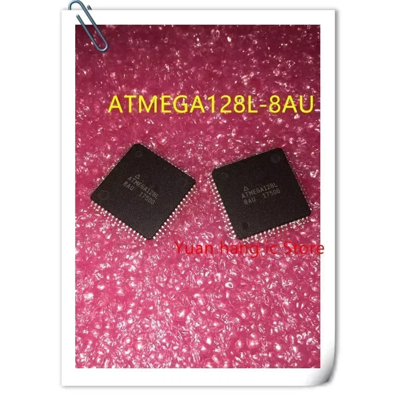 

10PCS/LOT ATMEGA128 ATMEGA128L 8AU ATMEGA128L-8AU QFP64