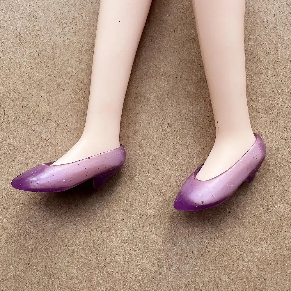1/6 Maßstab Licca Puppenschuhe DIY High Heels & Flachsohlen Deko-Spielzeug für Puppenzubehör – Detail 25