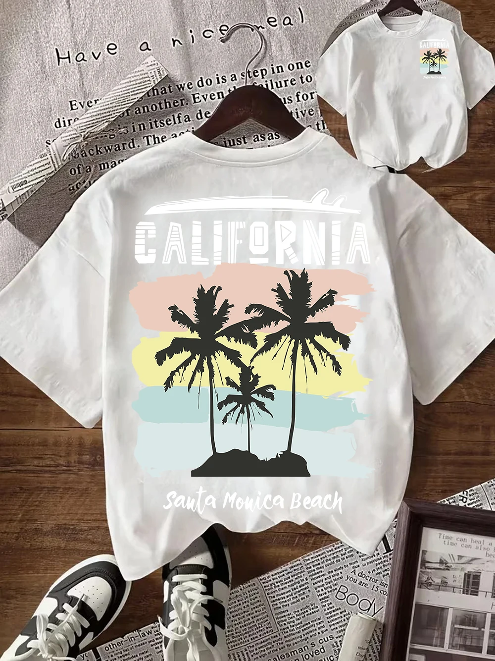 Camiseta Marrakech Maroc, divertida camiseta vintage con gráfico de viaje a Marruecos, palmera del desierto, Unisex, estética Harajuku, camisetas holgadas de verano blancas