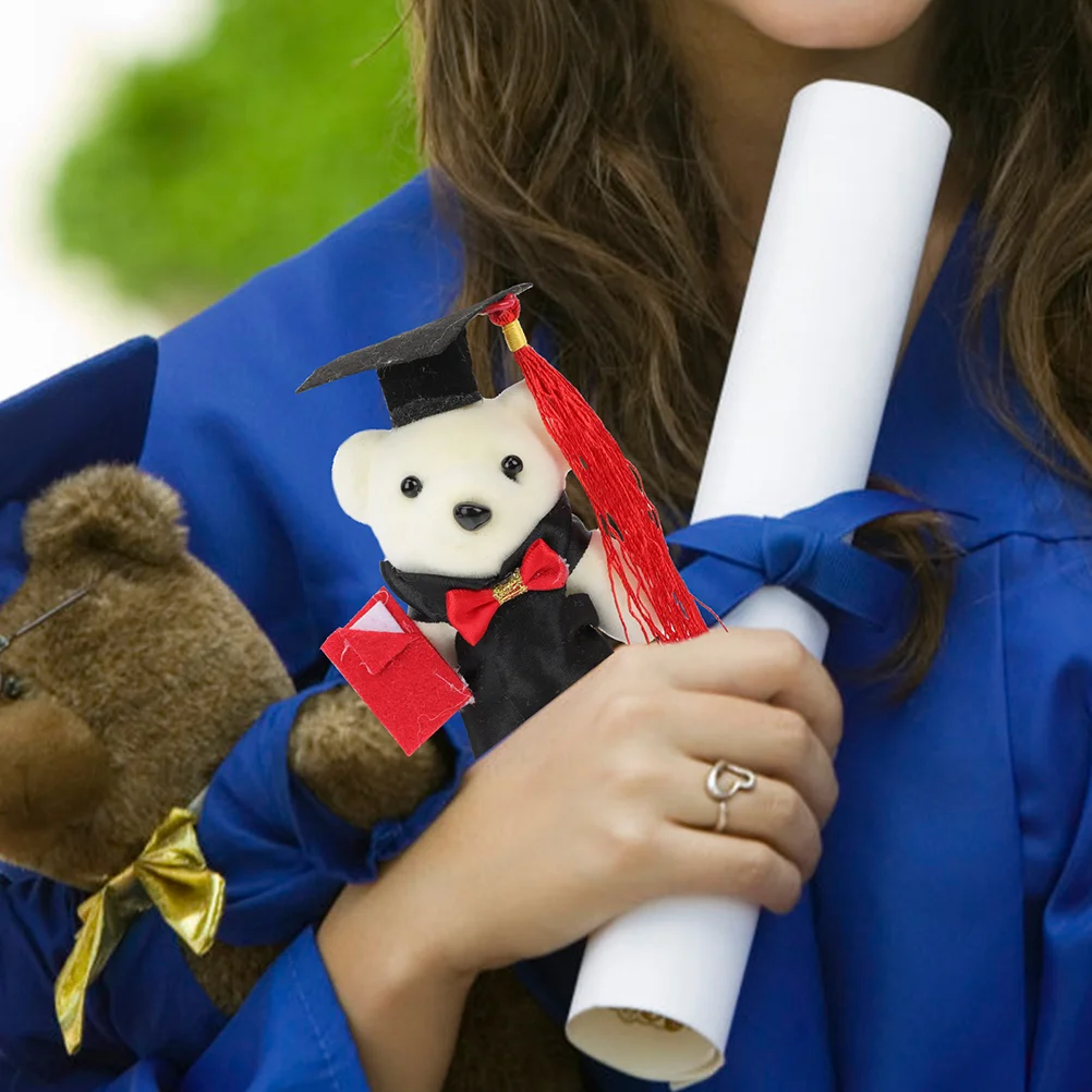 8 stuks Panda Afstudeercadeau Beren Klasse van 2023 Pluche Thema Seizoen Poppen Geschenken