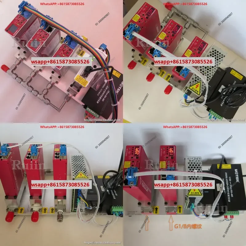 Controlador de Fluxo de Gás Multicanal de Duas e Três Vias, Instrumento Dinâmico de Diluição de Gás para Uso Industrial