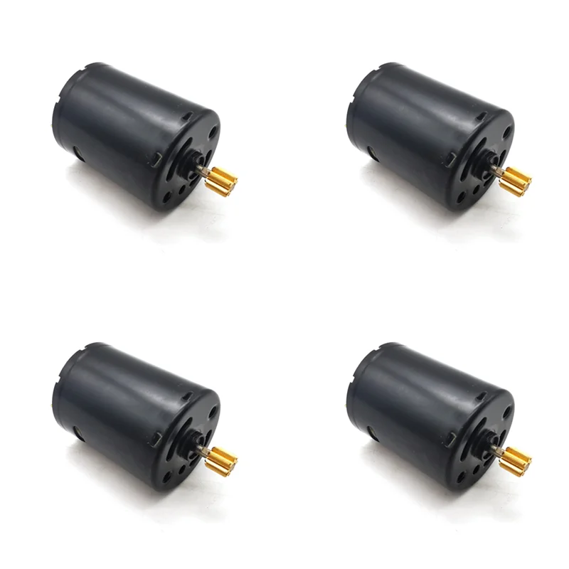 4X RC سيارة 6 فولت 370 نحى المحرك ل WPL C14 C24 C34 B14 B24 B16 B36 1/16 مركبة يتم التحكم بها عن بُعد سيارة ترقية أجزاء الملحقات