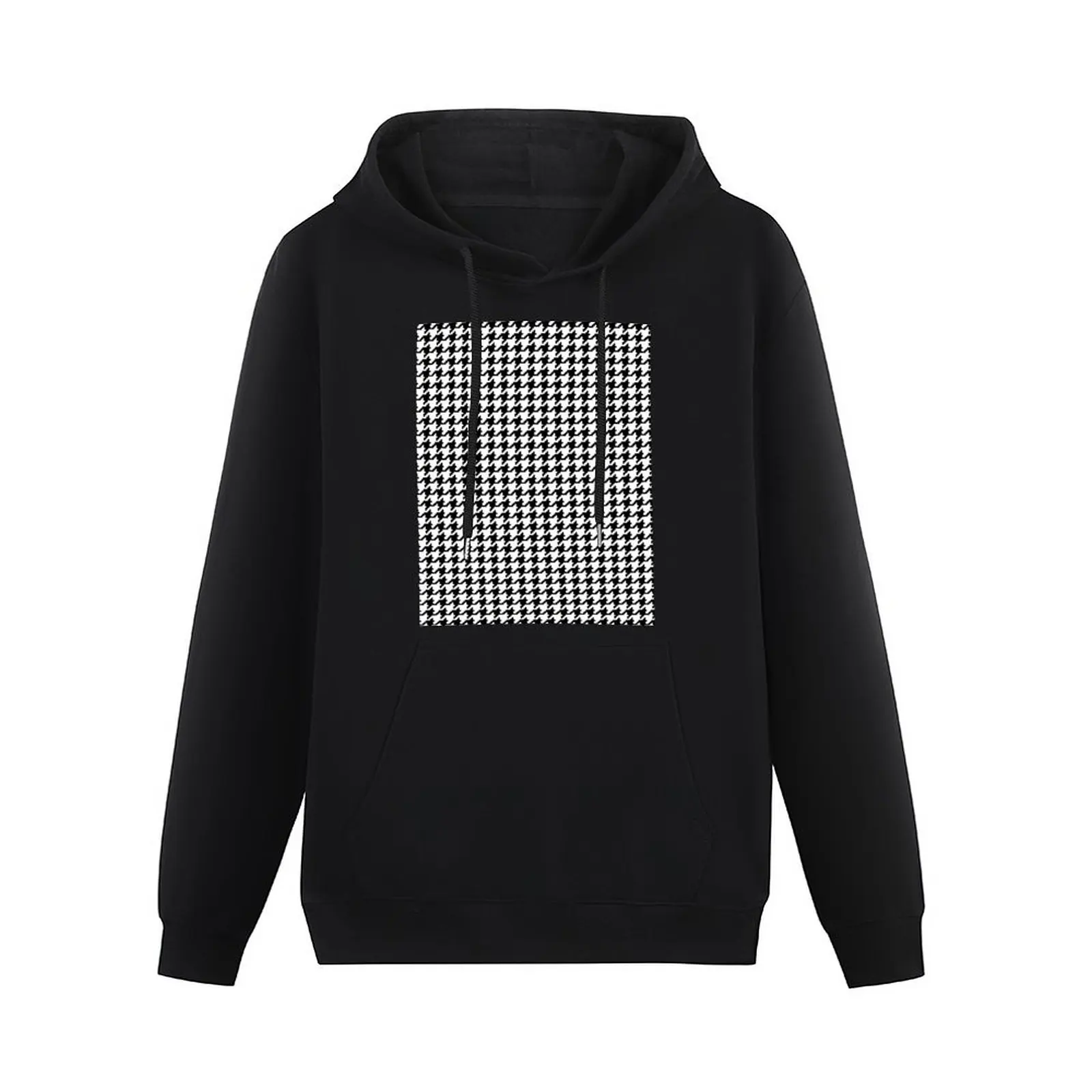 Houndstooth Pullover Hoodie hooded shirt autumn clothes mens designer clothes mens hoodies