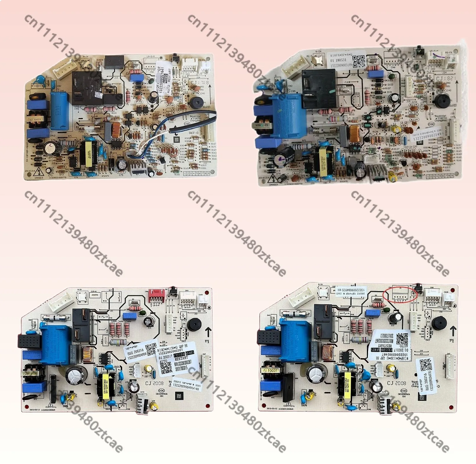 New Aux Air Conditioning Computer Board SX-18FABP-MB95F698K AC Control Module Replacement