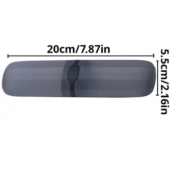 2個裝旅行牙刷頭保護套牙刷保護帽刷盒保護套便攜塑膠夾家用旅行 10 最佳銷售 旅行牙刷架 - №7