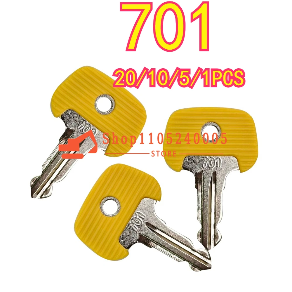 20/10/5/1PCS 701 Ignition Keys for Ant - BT Forklifts,For Subway Trucks