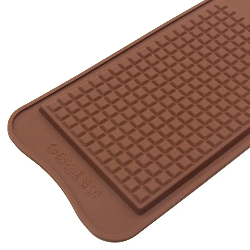 Lattice Shape Chocolate Candy Mold Handmade Waffle Silicone Mould Baking Tool