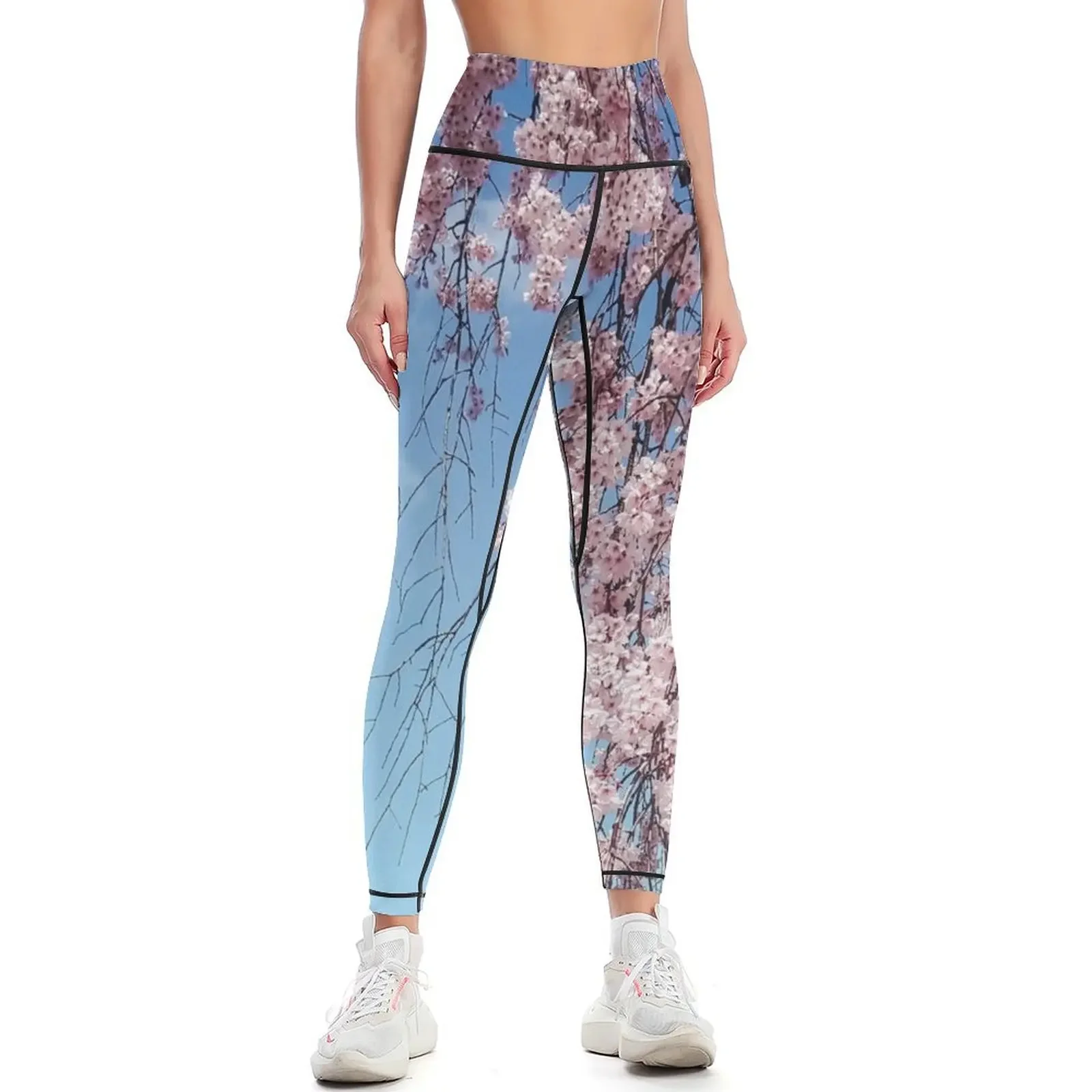

Cherry Blossoms in Seoul Leggings sports for Sportswear woman gym sportswear woman gym 2025 gym pants Womens Leggings
