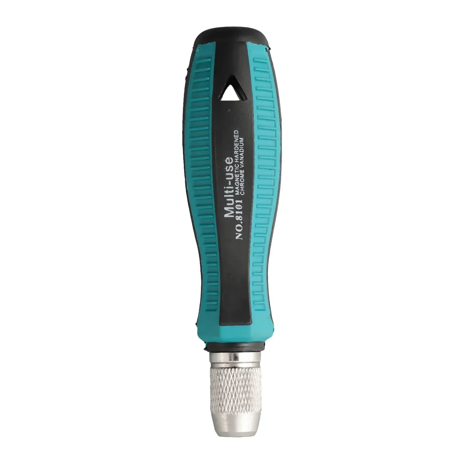 1pc Screwdriver Handle 6.35mm Hex Round Adapter Screwdriver Bit Holder Magnetic Screw Driver Handle Socket Wrench Tools