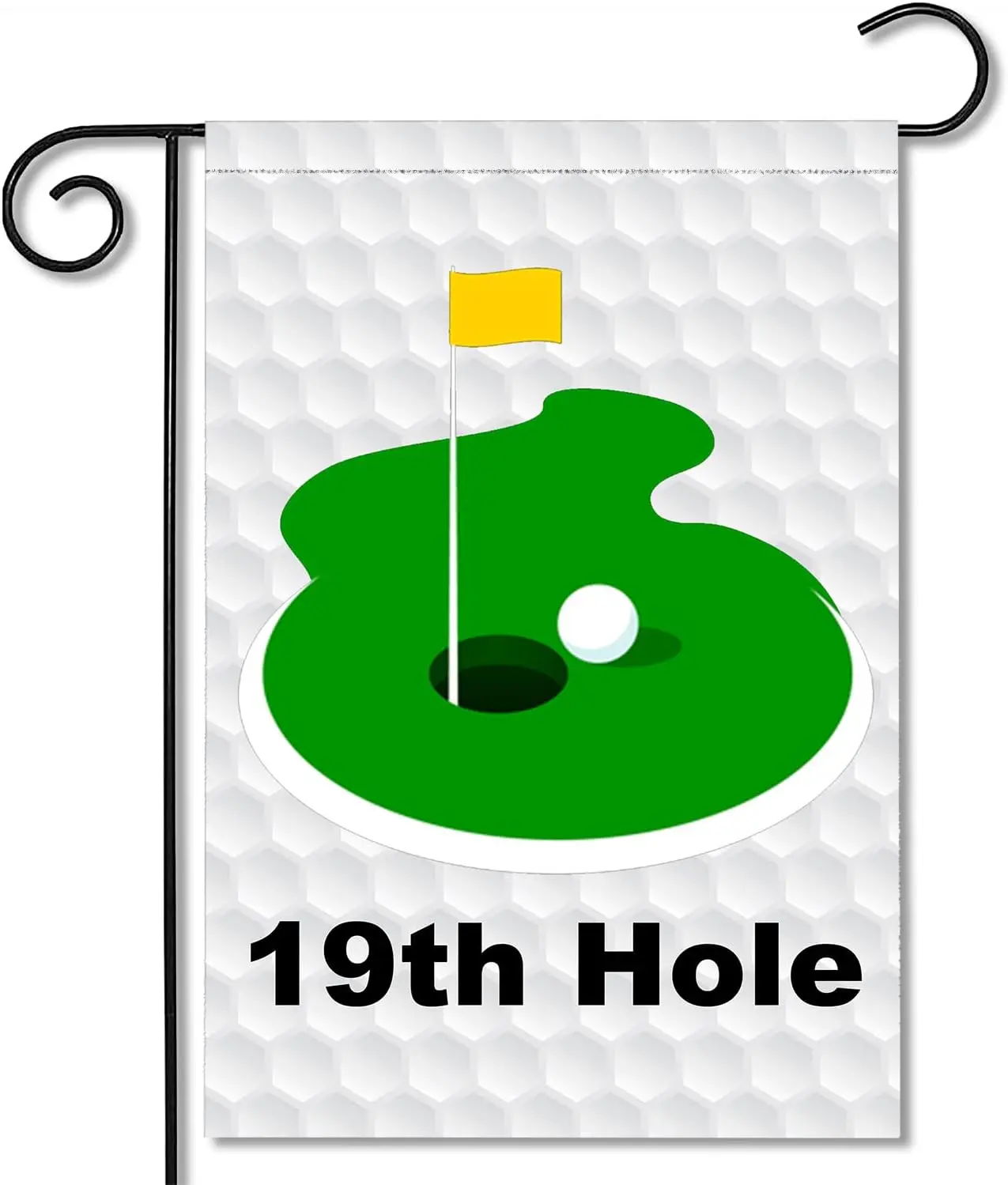 SODAVA - Welcome To The 19th Hole Golf Flag 19th Hole Garden Flag 19th Hole Golf Flag Welcome Banners Outdoor Decorations Yard F