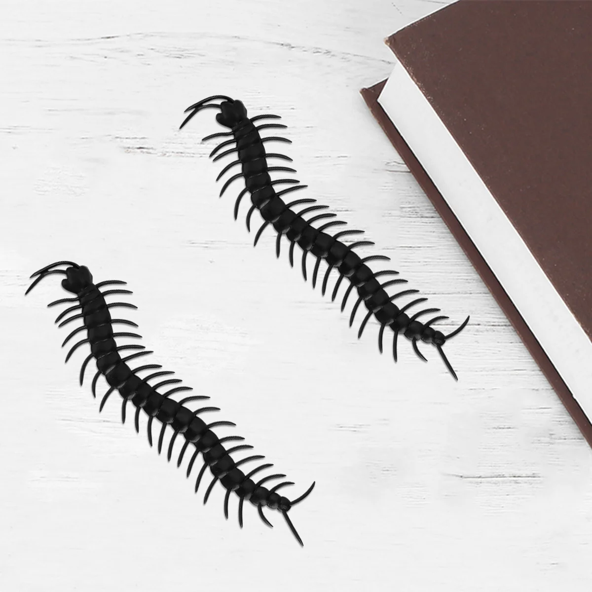 

24 шт., искусственная многоножка, хитрый реквизит, реалистичное украшение ужасов для Хэллоуина, набор розыгрышей, жуткие товары для розыгрышей