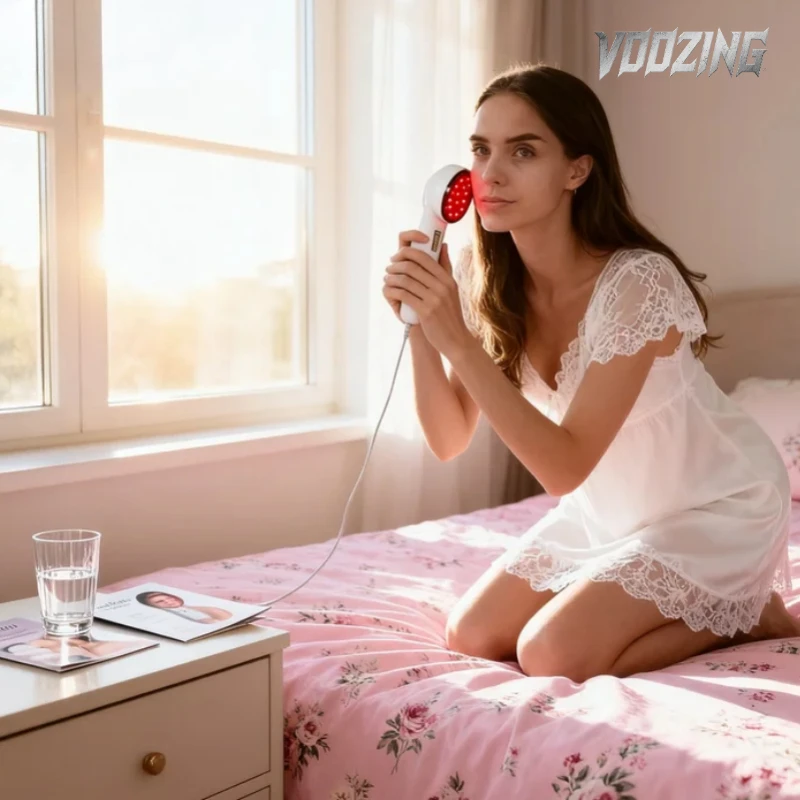 

Advanced 650nm Red Light Facial Instrument Skin Rejuvenation Whitening Anti Wrinkle Portable Charging Beauty Tool