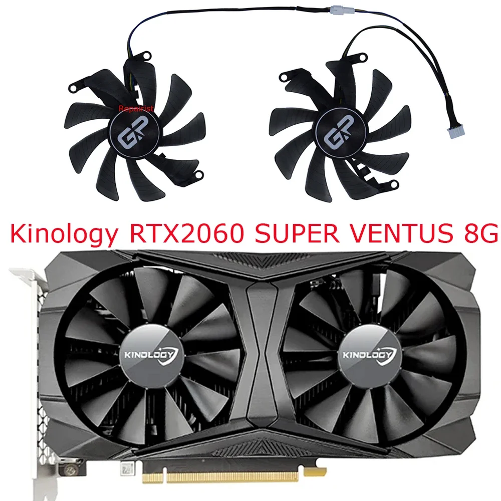 

2Pcs/Set,T129215SU,FY09015M12LPA,VGA Cooler Fans,For Kinology RTX 3060 Ti 8GB Gaming,For Kinology RTX 2060 SUPER VENTUS 8G