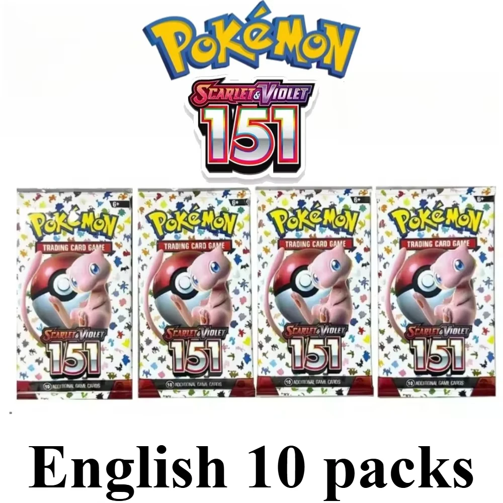 100PCS Trading Cards 9+1 Per Pack Mega Evolution Booster Pack Chaos Rising Pitch Phantasmal Flames Battle Collectible Game Card - view 6