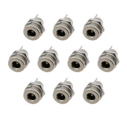 10Pcs DC-099 5.5x2.1mm / 5.5x2.5mm DC Power Female Socket Jack Panel Mount Connector 5.5*2.1/5.5*2.5 DC099 DC Power Jack Adapter
