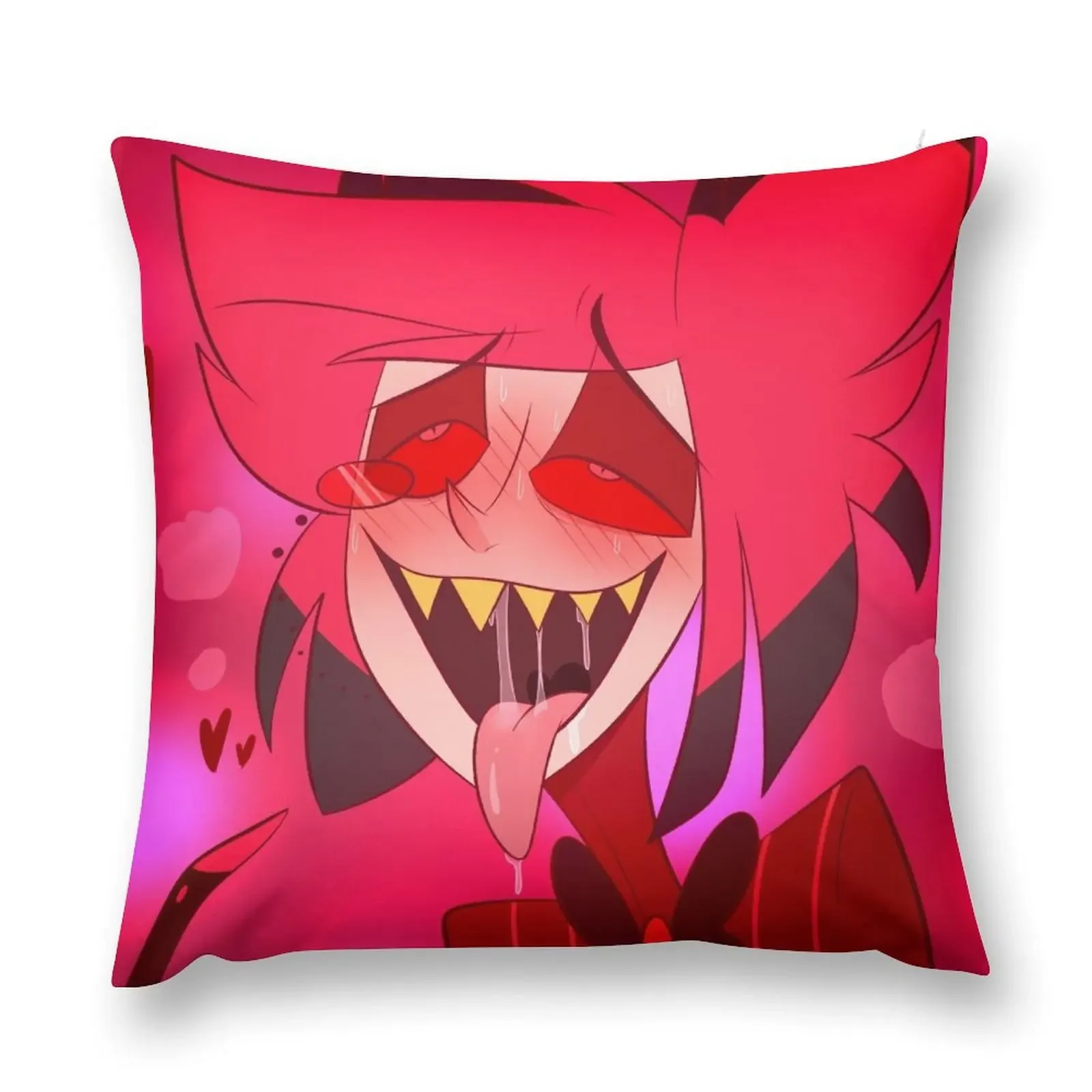 Cursed Alastor Throw Pillow Pillowcases Custom Cushion Cushion Cover Set pillow