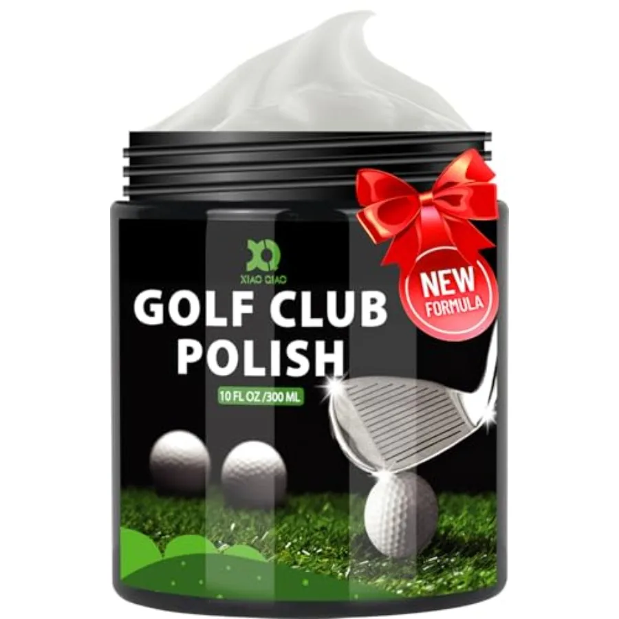 

Golf Club Polish Cleaner Kit 300ml 3in1 Rust Scuff Stain Remover for Drivers Woods Irons Putters Golf Club and Groove Cleaner