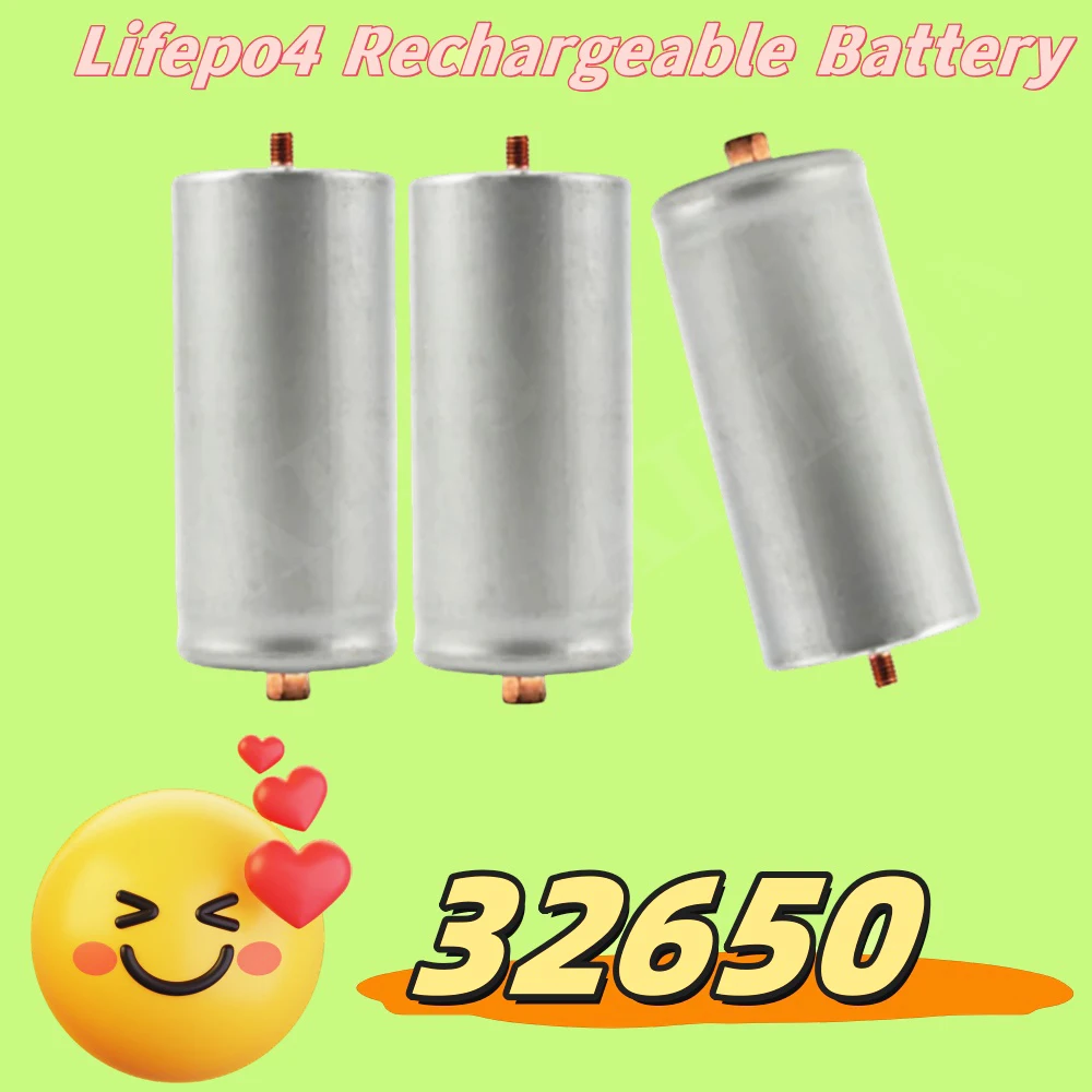 

3.2V Professional Lithium Iron Phosphate Power Battery with screw lifepo4 Battery 32700 Rechargeable 6000mAh