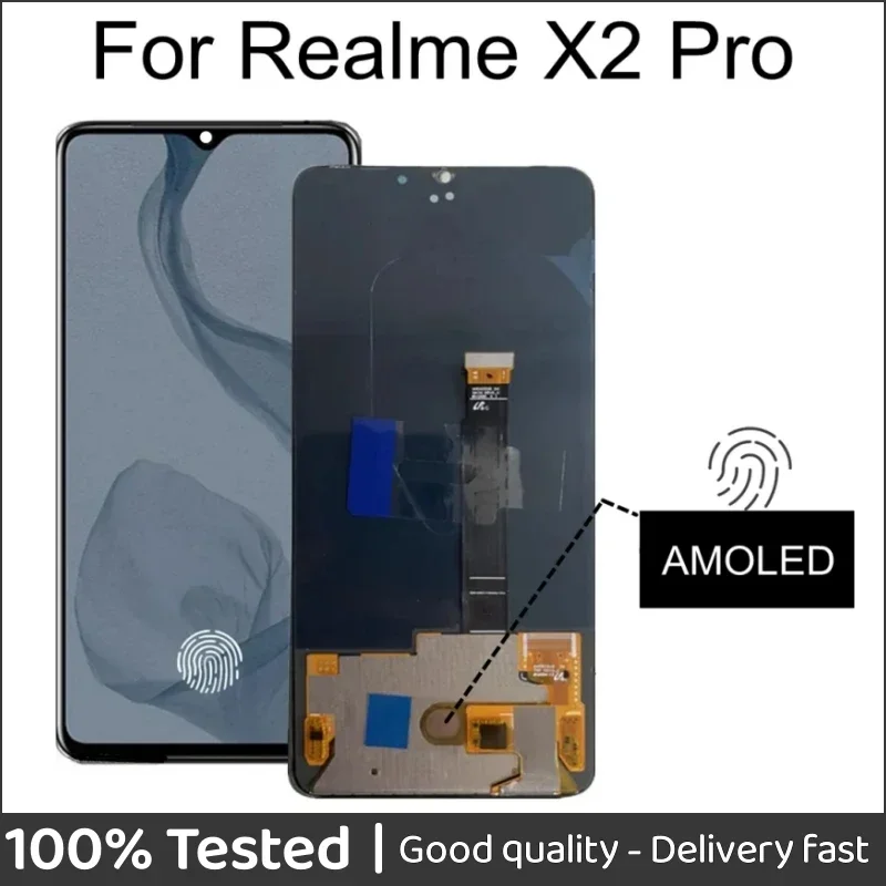 

6.5" AMOLED For OPPO Realme X2 Pro RMX1931 LCD Display Touch Screen Assembly Replacement Accessory For OPPO Reno ACE LCD DIsplay