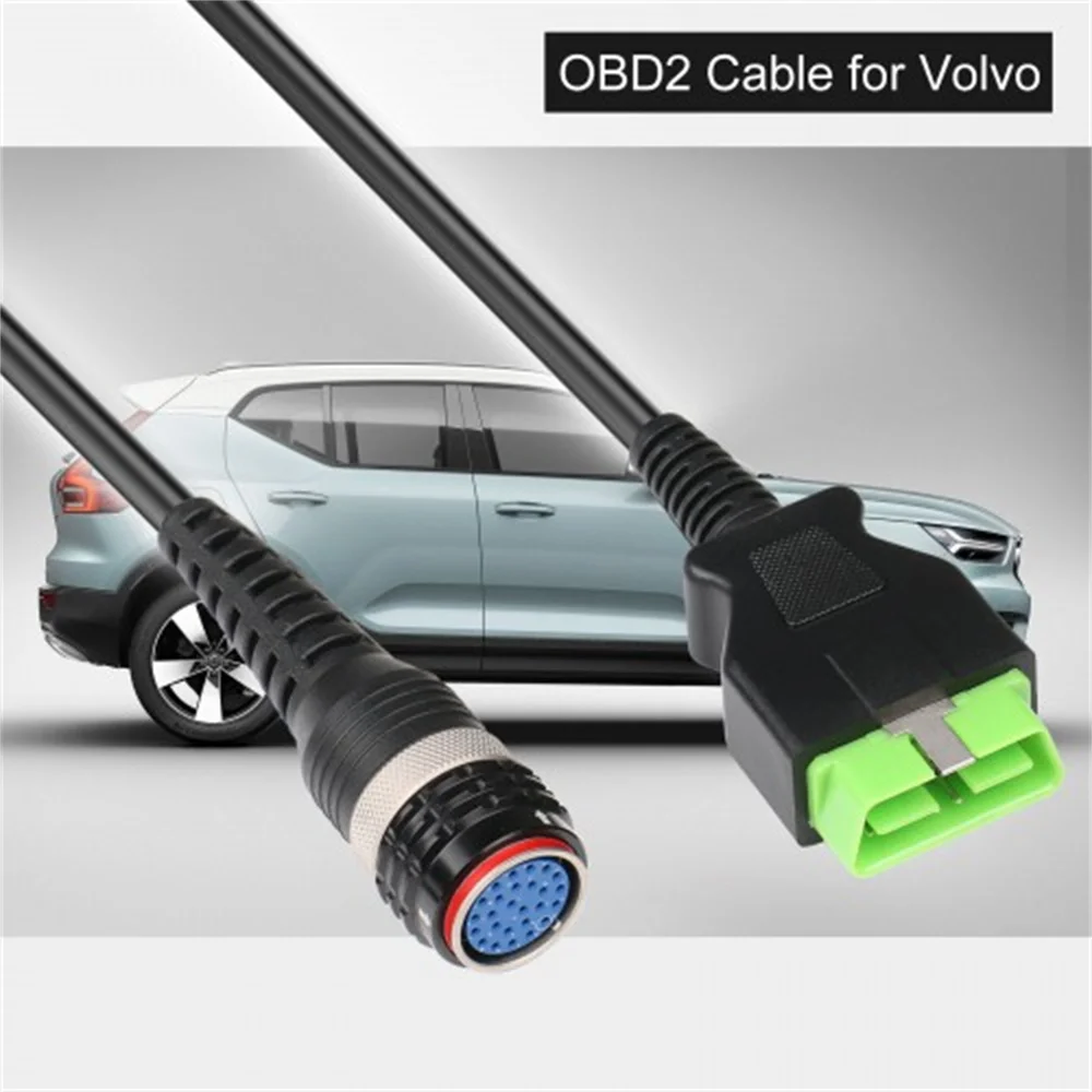 Vocom OBD2 16pin Female Cable for Vol-vo Truck Diagnostic Tool